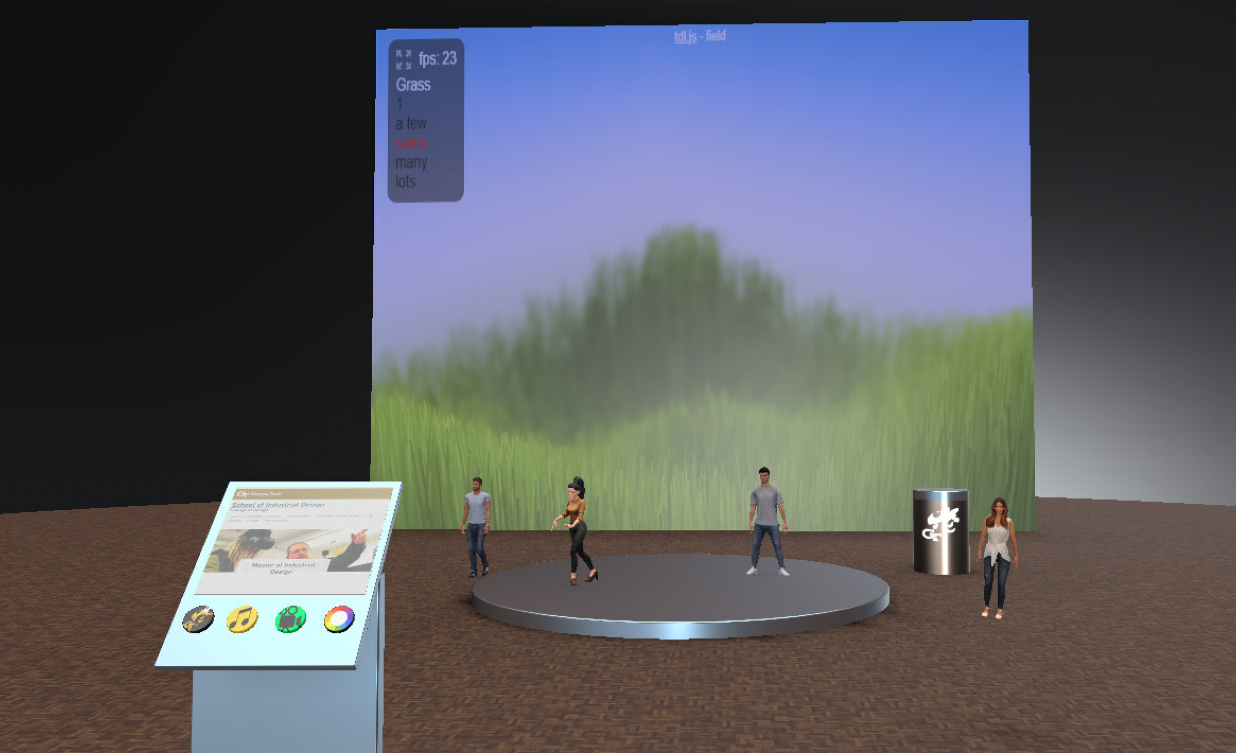 Virtual Reality Studio Environment