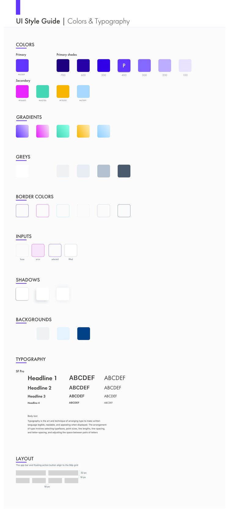 styleguide