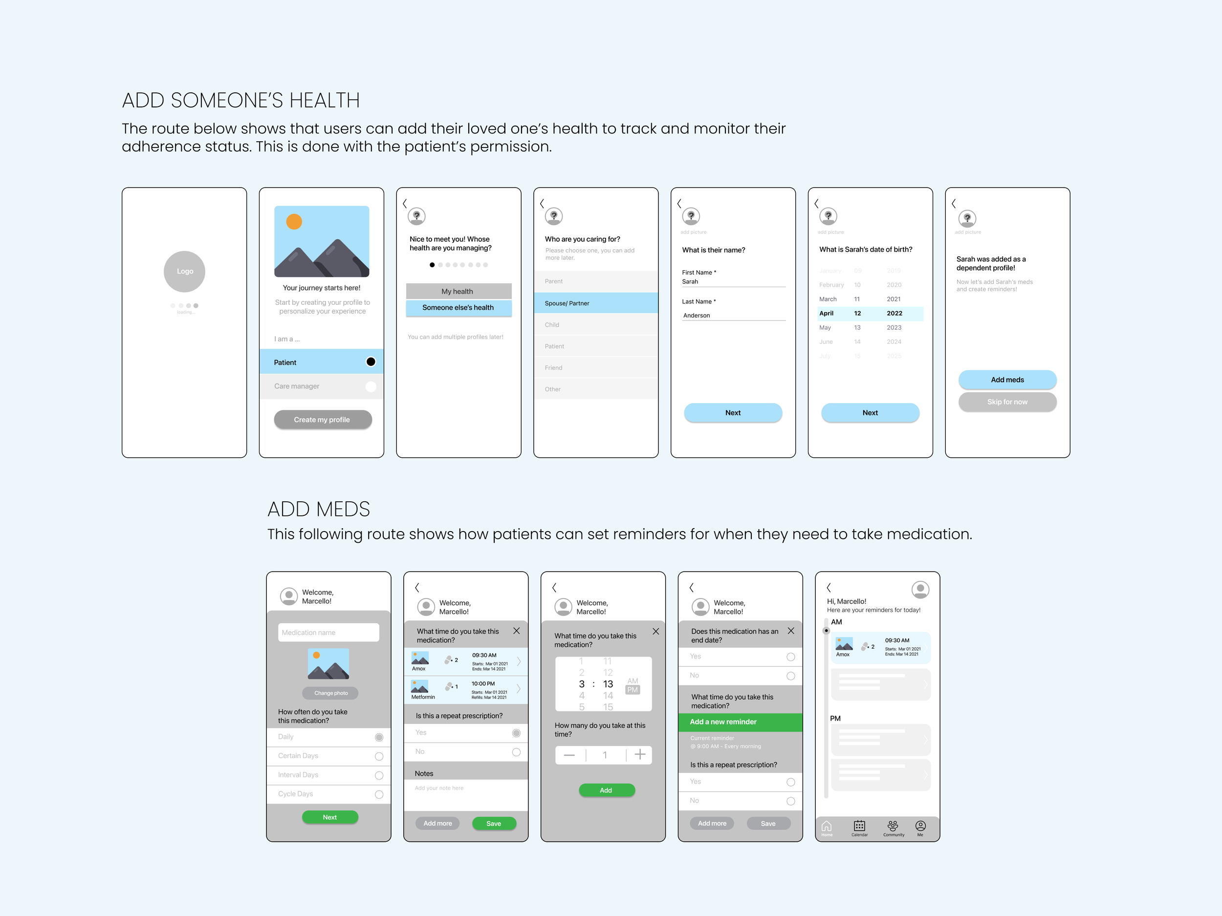 Mobile App Screen